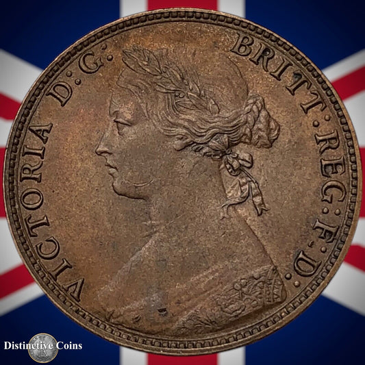 Great Britain 1874 H Half Penny 1/2d GB5514