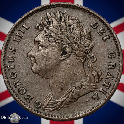 Great Britain 1825 Farthing 1/4d GB3282