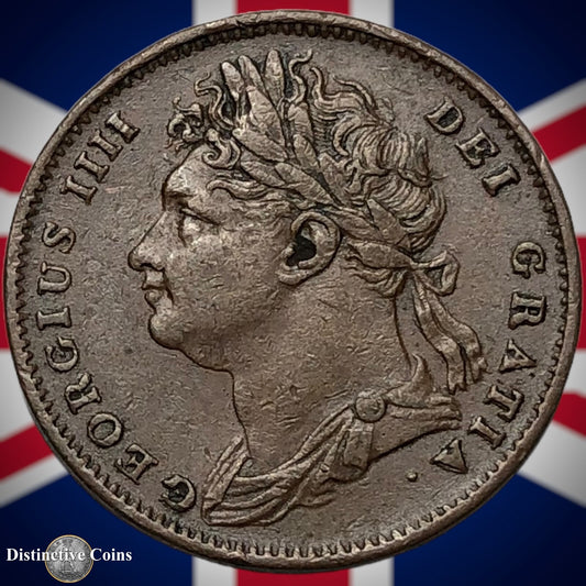 Great Britain 1825 Farthing 1/4d GB3282
