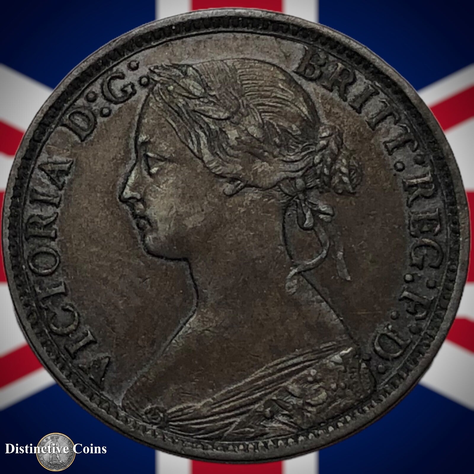 Great Britain 1873 Farthing 1/4d GB3687