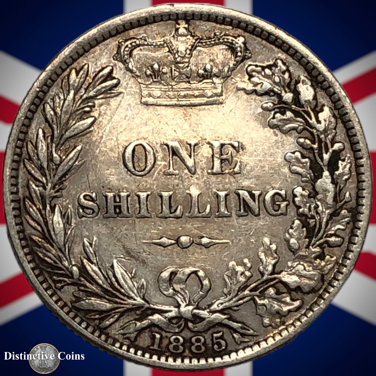 Great Britain 1885 British One Shilling GB0458