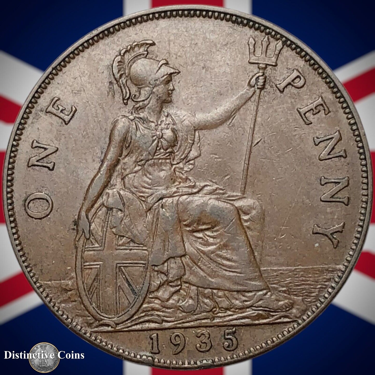 Great Britain 1935 Penny 1d GB7161