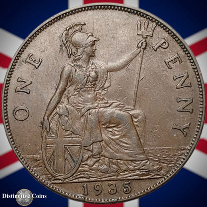 Great Britain 1935 Penny 1d GB7161