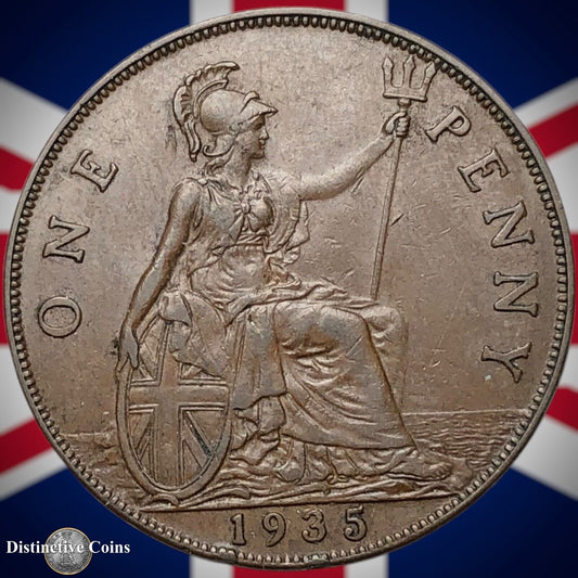 Great Britain 1935 Penny 1d GB7161