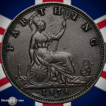 Great Britain 1874 Farthing 1/4d GB3716