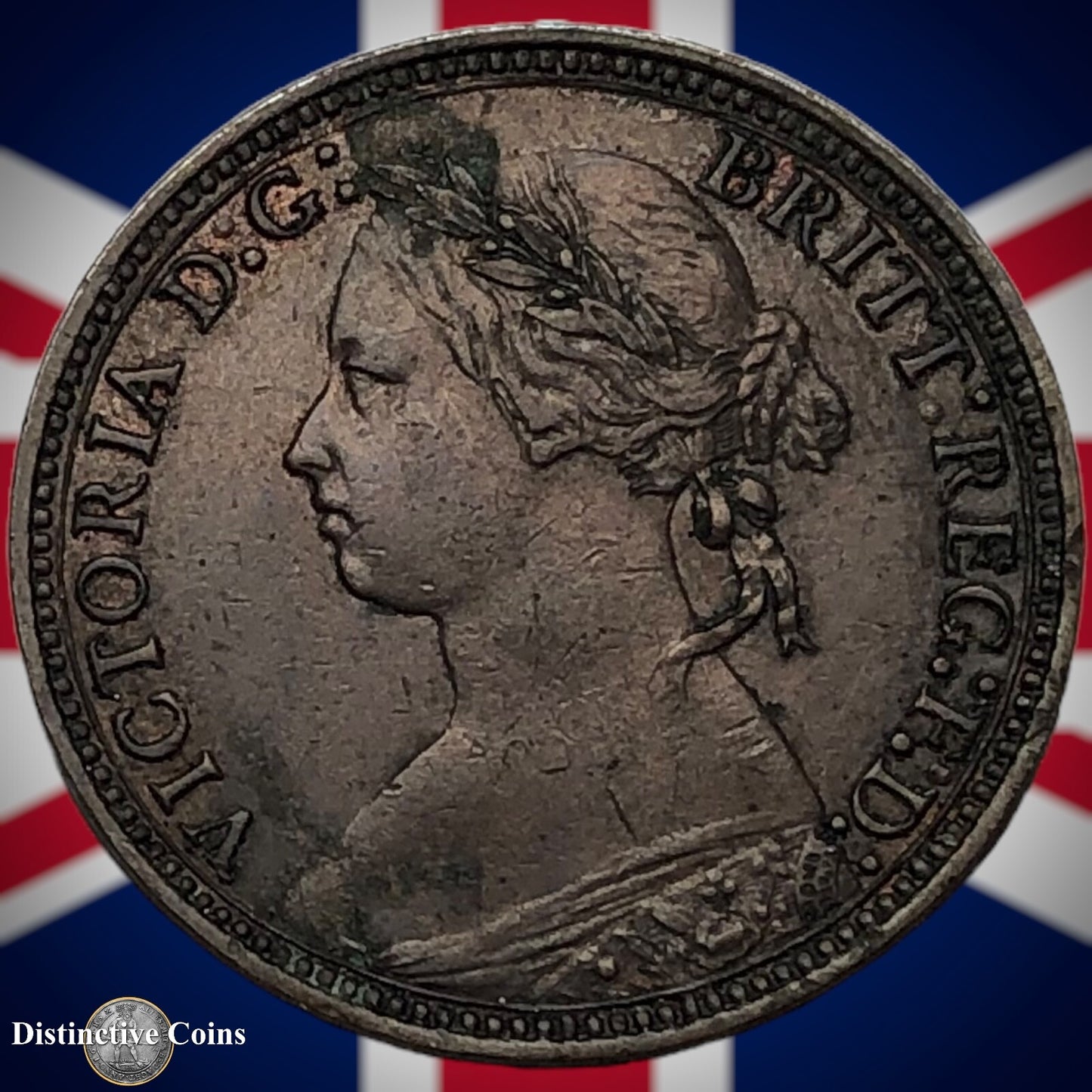 Great Britain 1878 Farthing 1/4d GB3792