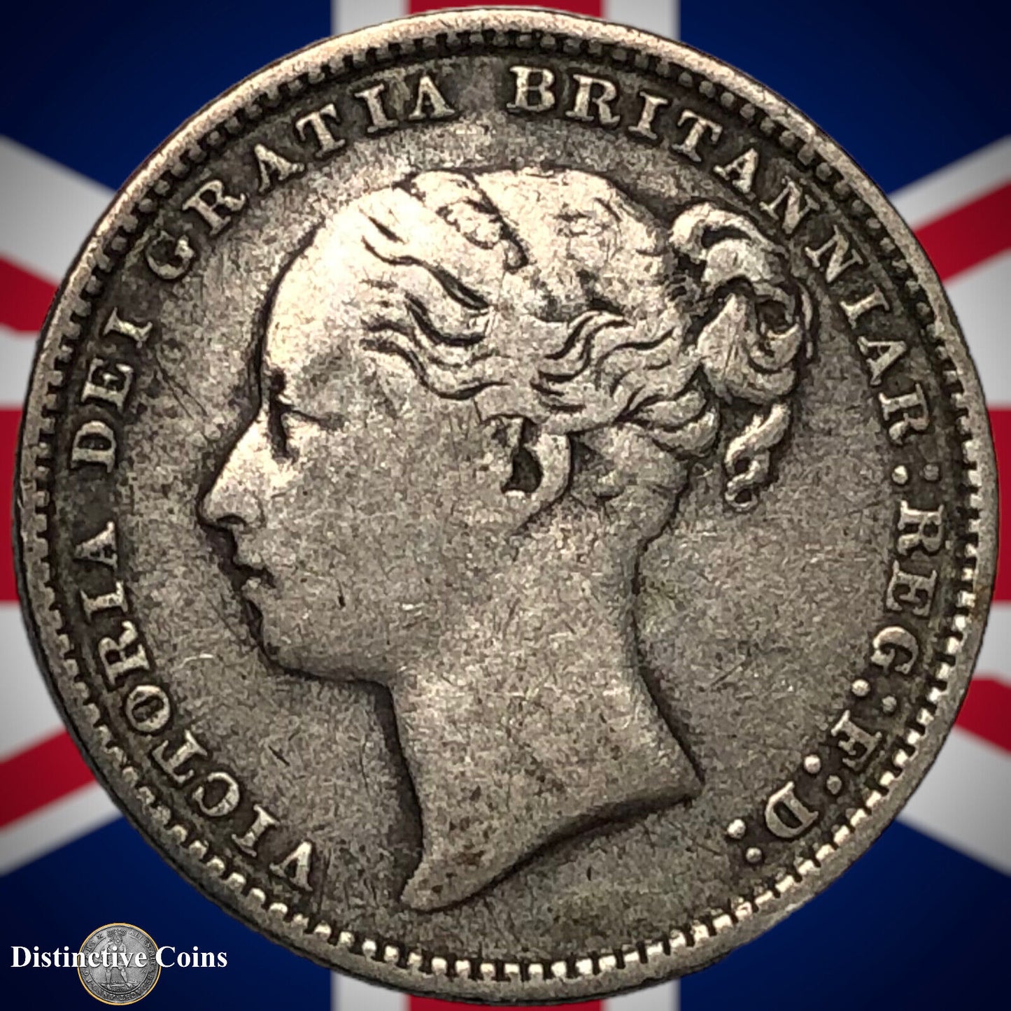 Great Britain 1881 British One Shilling GB0399