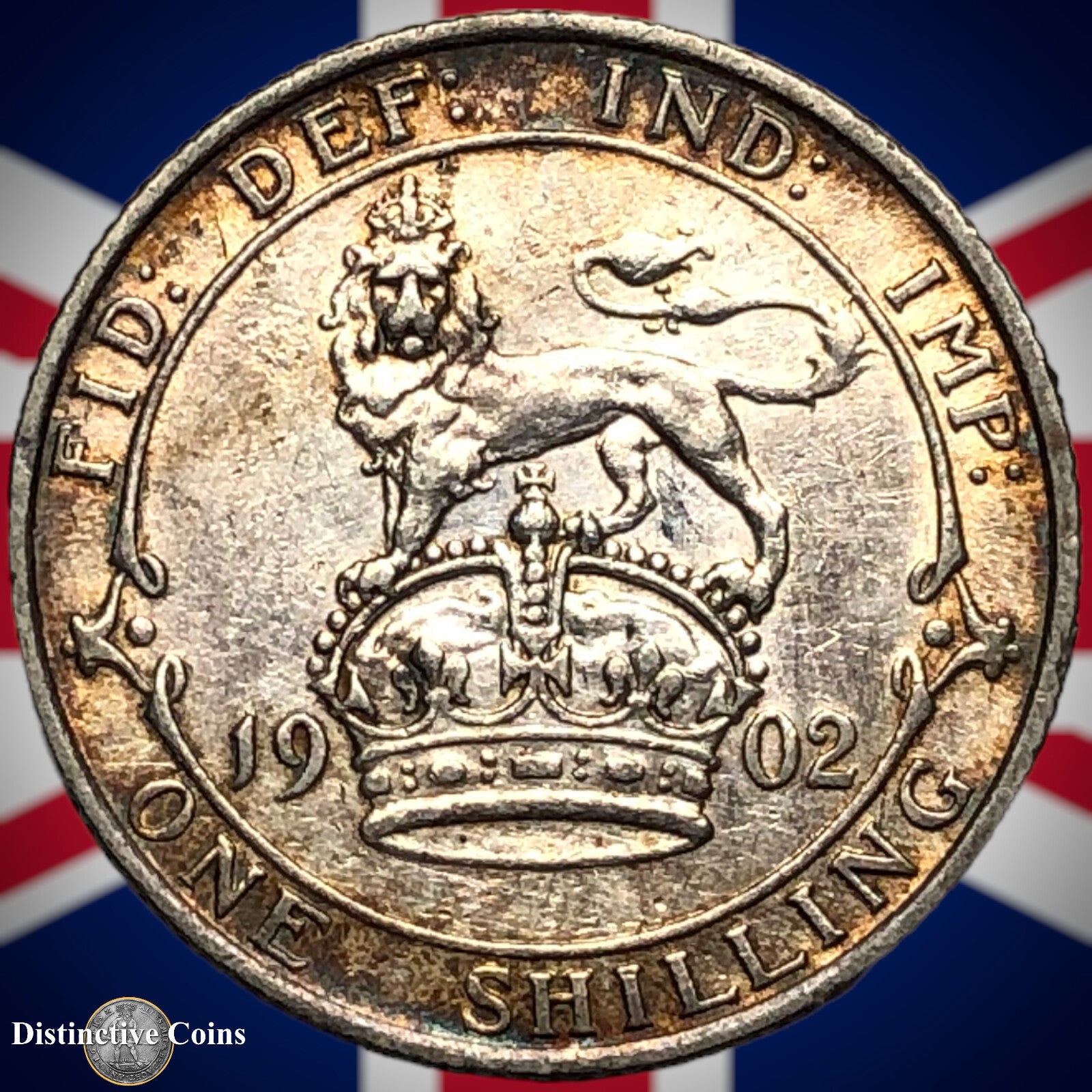 Great Britain 1902 British One Shilling GB0746