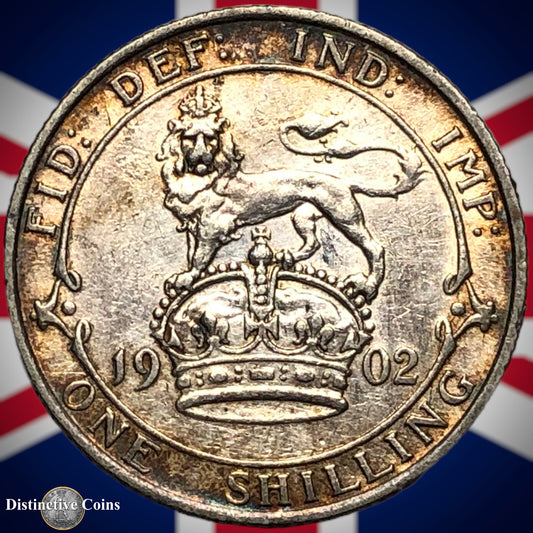 Great Britain 1902 British One Shilling GB0746