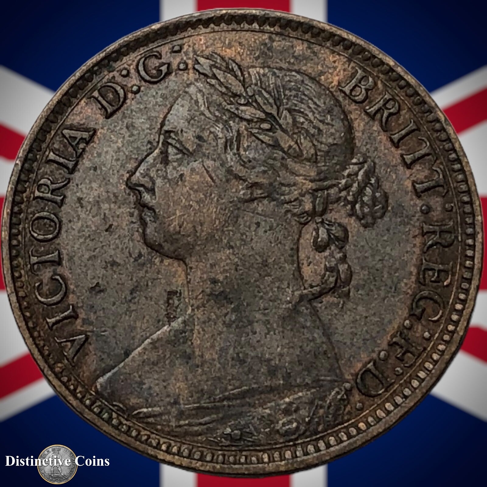 Great Britain 1886 Farthing 1/4d GB4197