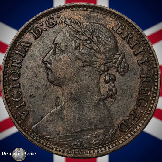 Great Britain 1886 Farthing 1/4d GB4197