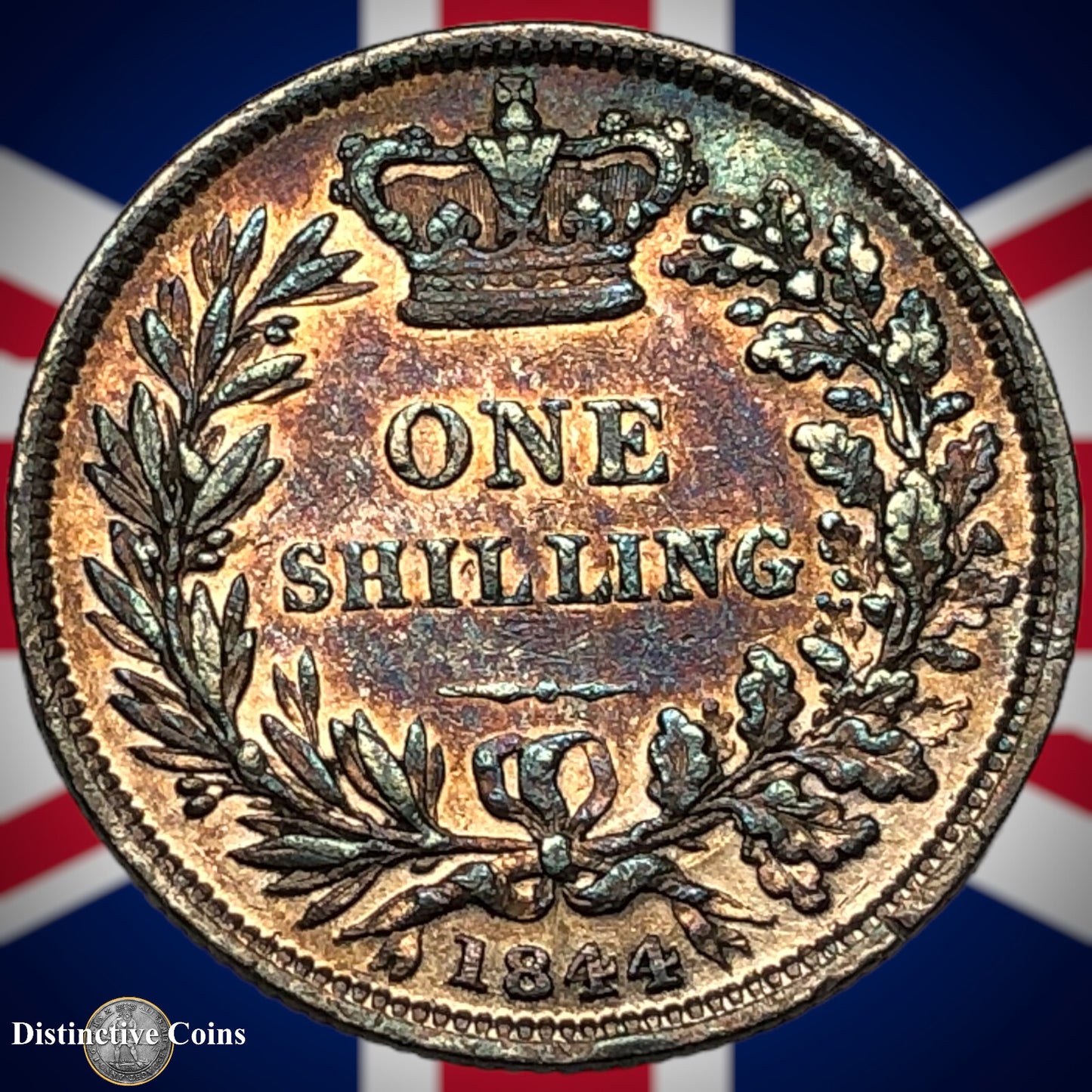 Great Britain 1844 British One Shilling GB0193