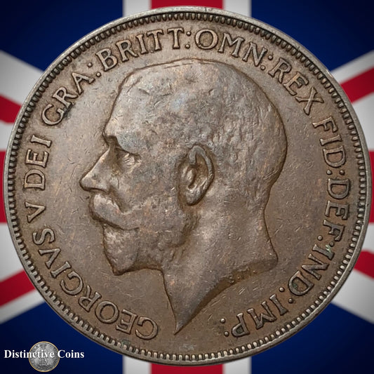 Great Britain 1921 Penny 1d GB6969