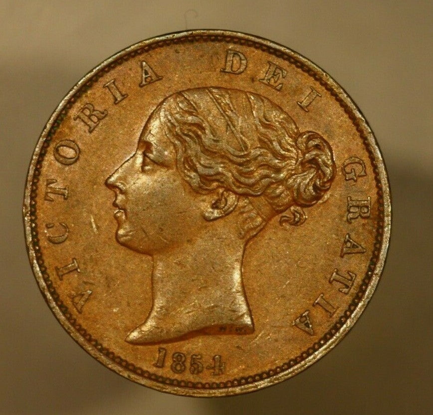 Great Britain 1854  1/2 Penny   A048