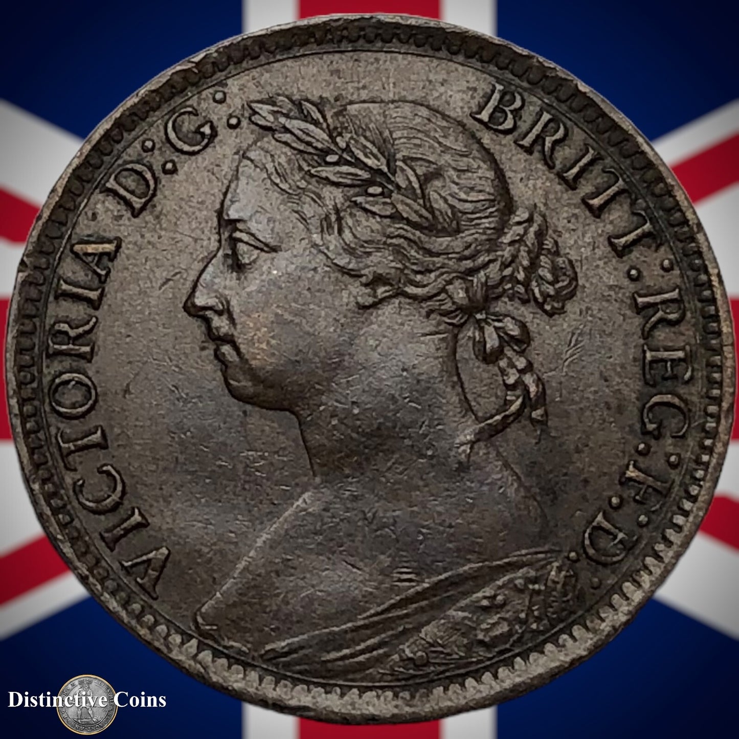 Great Britain 1888 Farthing 1/4d GB4260