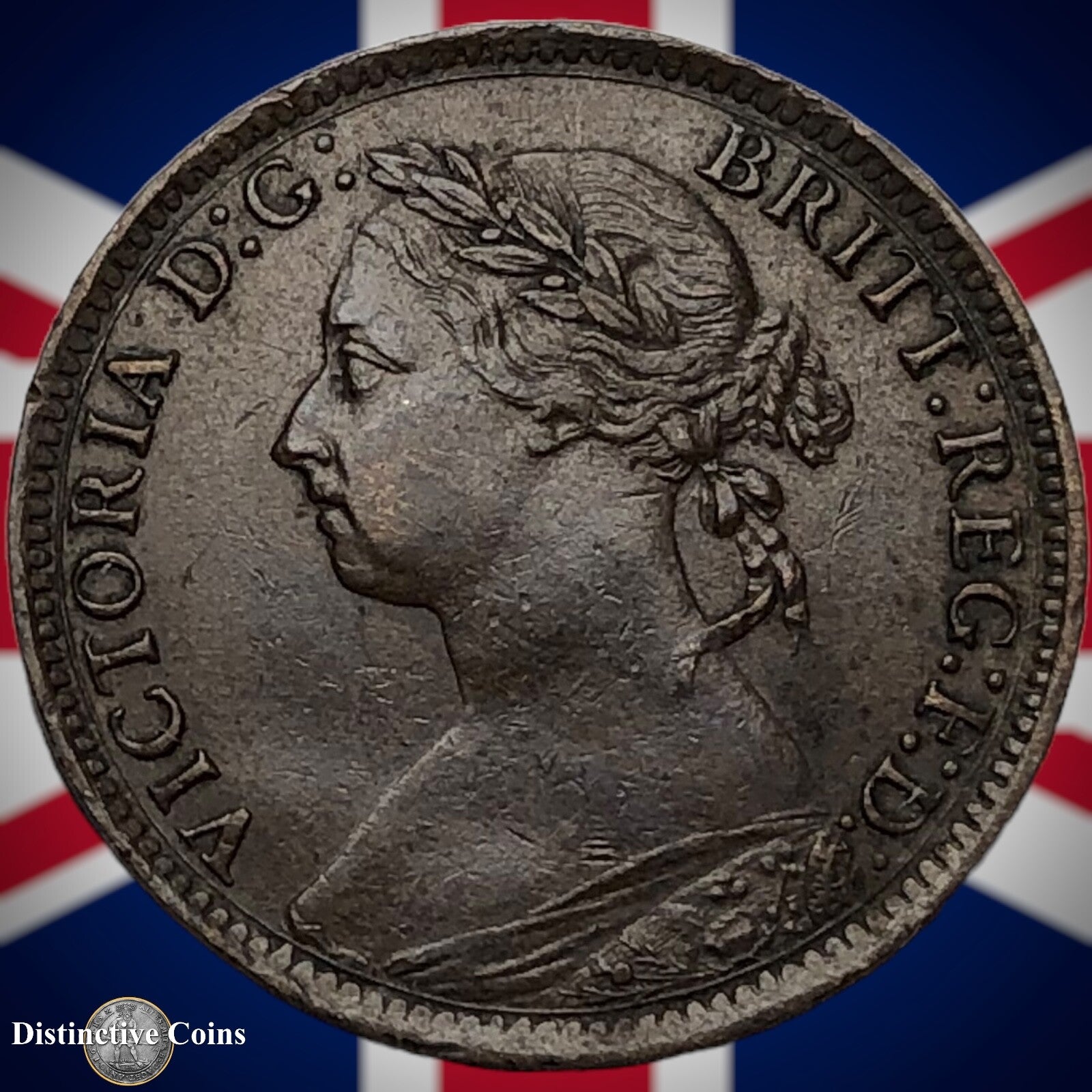 Great Britain 1888 Farthing 1/4d GB4260