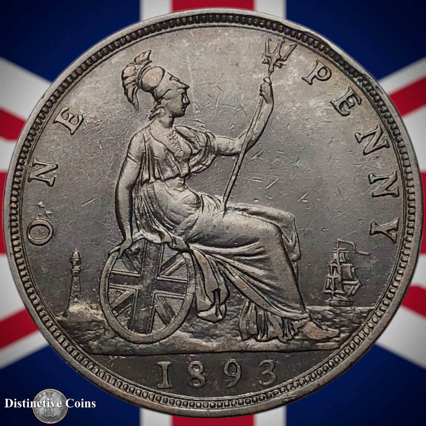 Great Britain 1893 Penny 1d GB6566