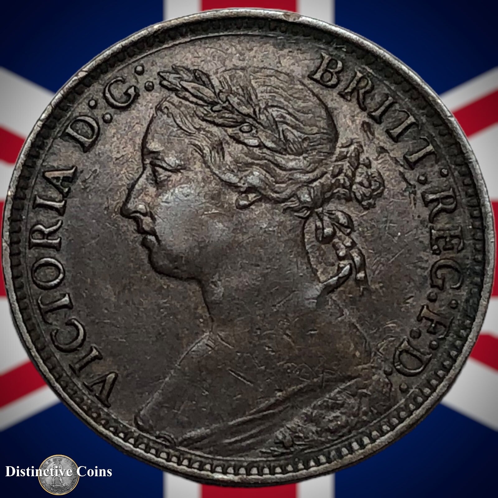 Great Britain 1881 H Farthing 1/4d GB3897