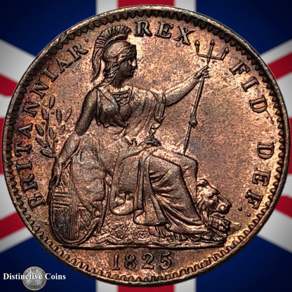Great Britain 1825 Farthing 1/4d GB3302