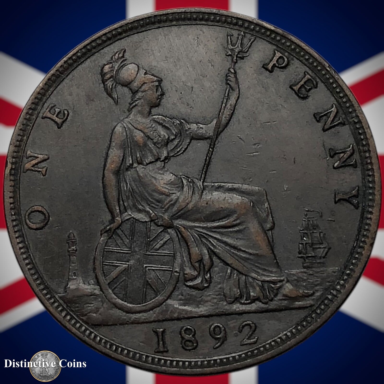 Great Britain 1892 Penny 1d GB6547