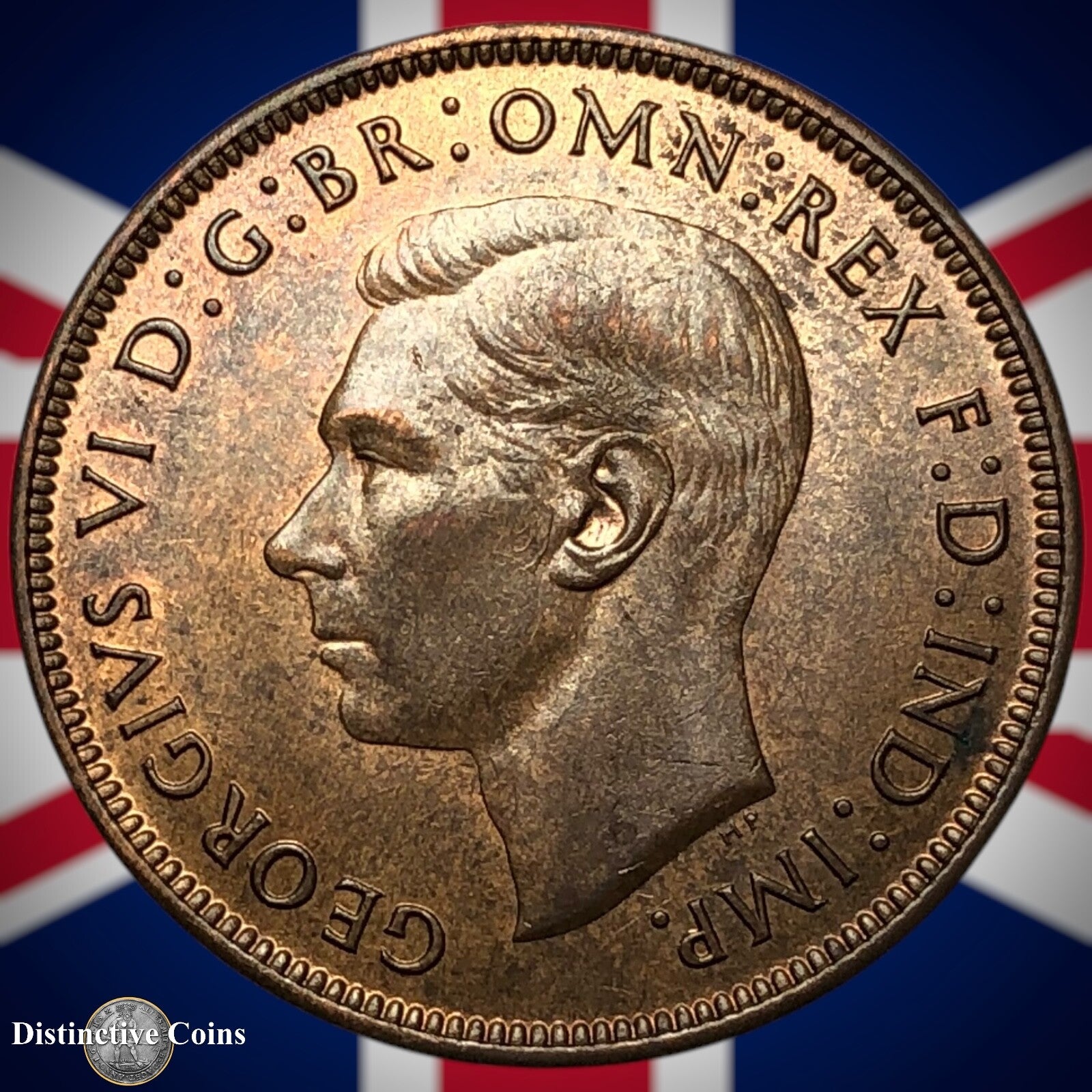 Great Britain 1947 Penny 1d GB7286
