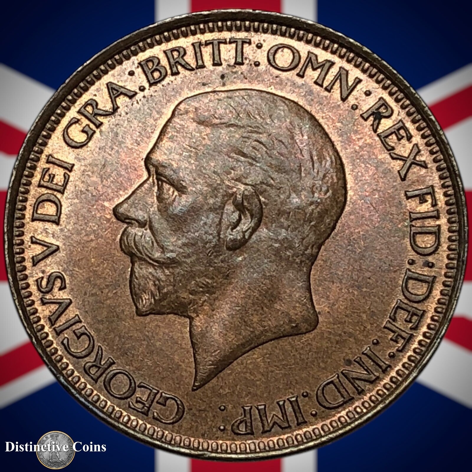 Great Britain 1928 Half Penny 1/2d GB5943