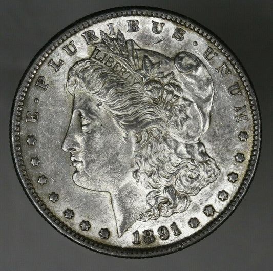 US 1891 S Morgan Dollar  A3094