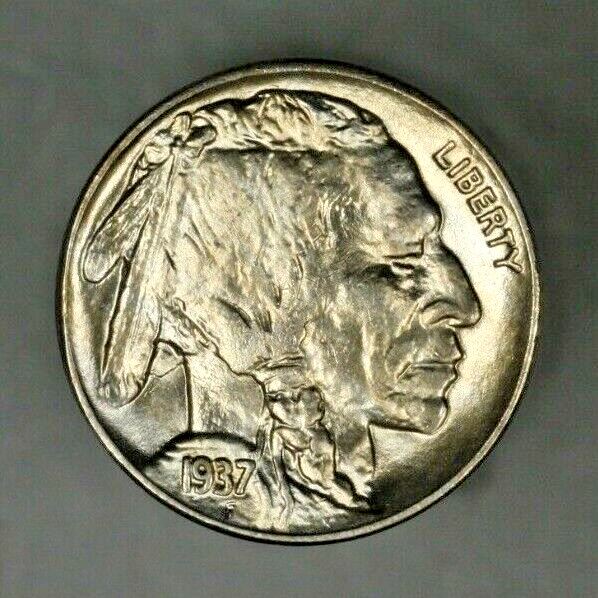 US 1937 Buffalo Nickel 5 Cents   A2624