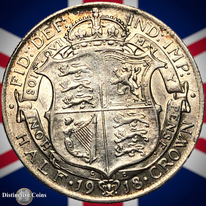 Great Britain 1918 Half Crown GB1278