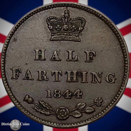 Great Britain 1844 Half Farthing 1/2 Penny GB3091