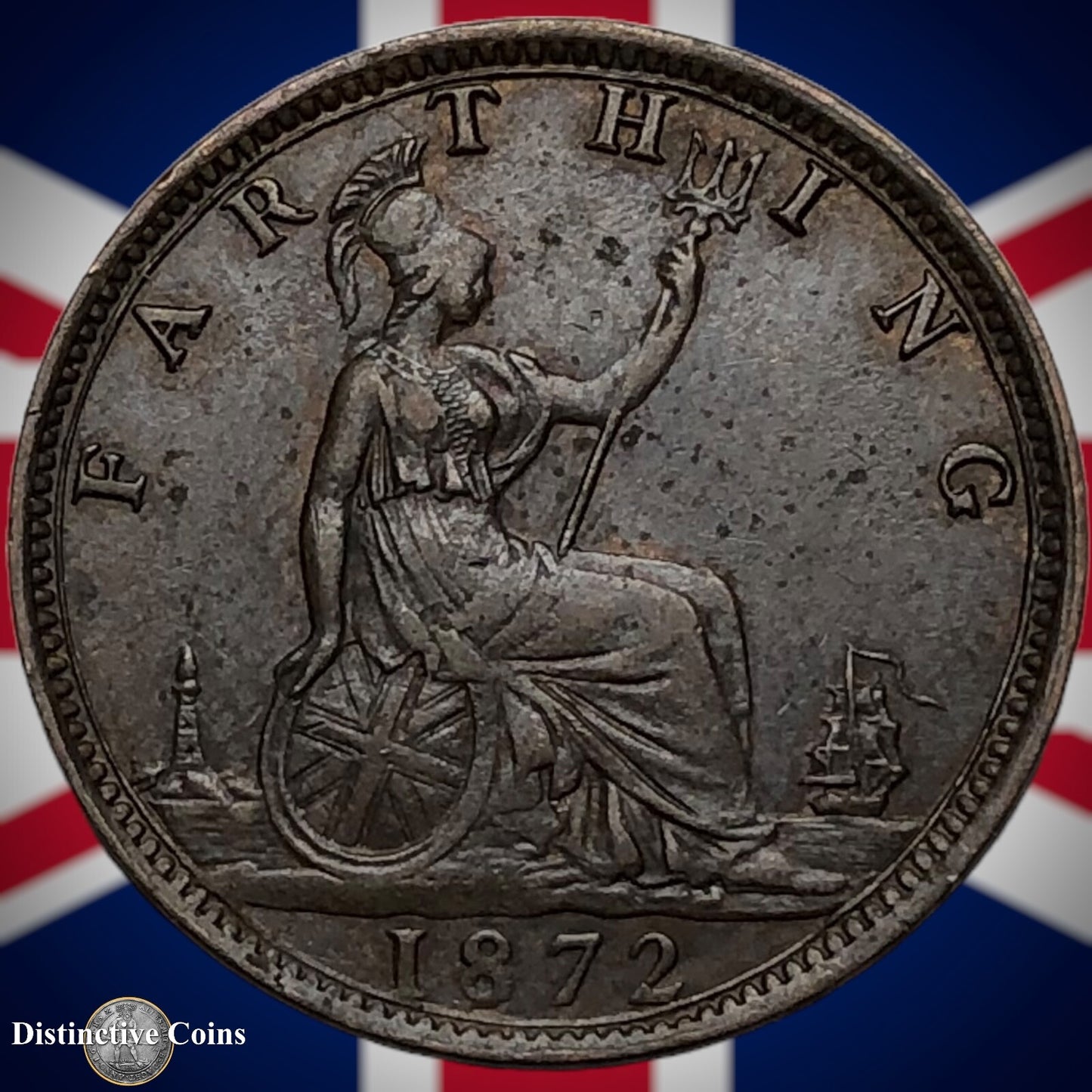Great Britain 1872 Farthing 1/4d GB3667
