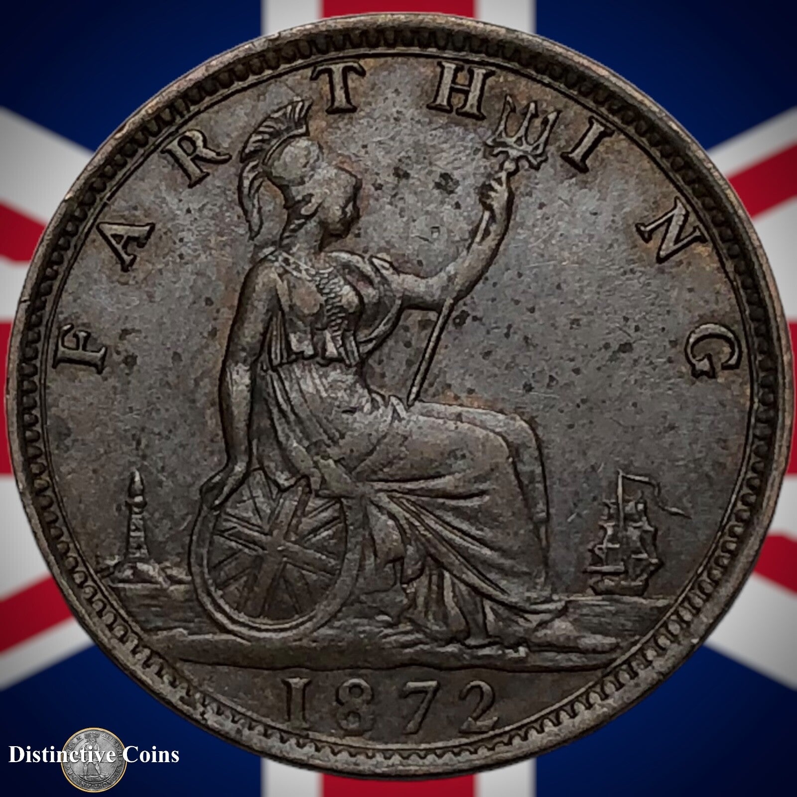Great Britain 1872 Farthing 1/4d GB3667