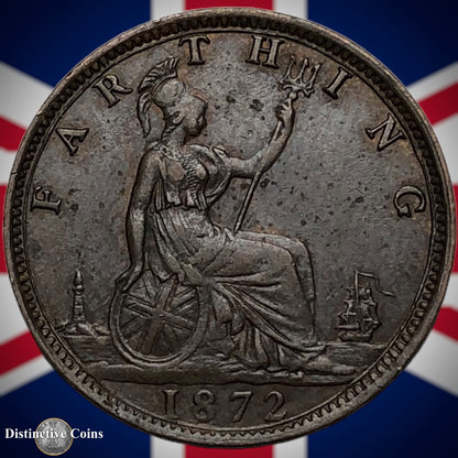 Great Britain 1872 Farthing 1/4d GB3667