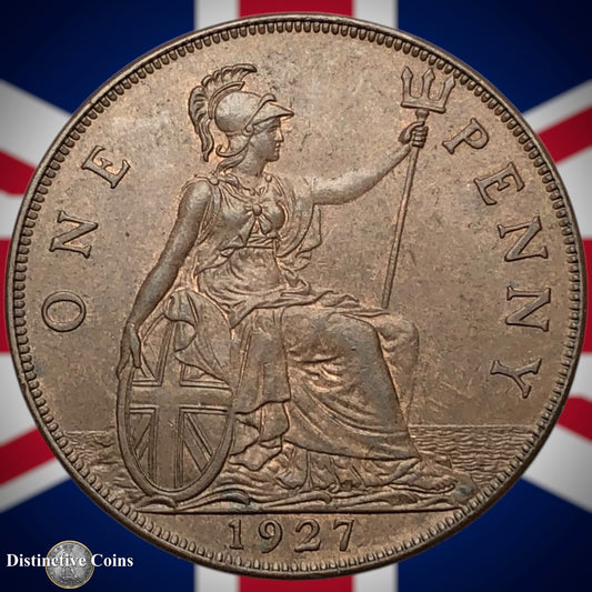 Great Britain 1927 Penny 1d GB7060