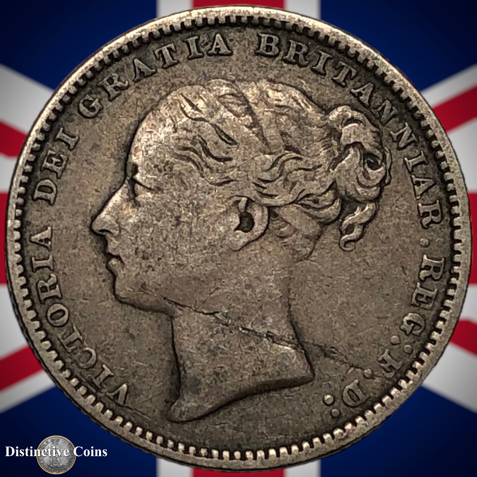Great Britain 1882 British One Shilling GB0410