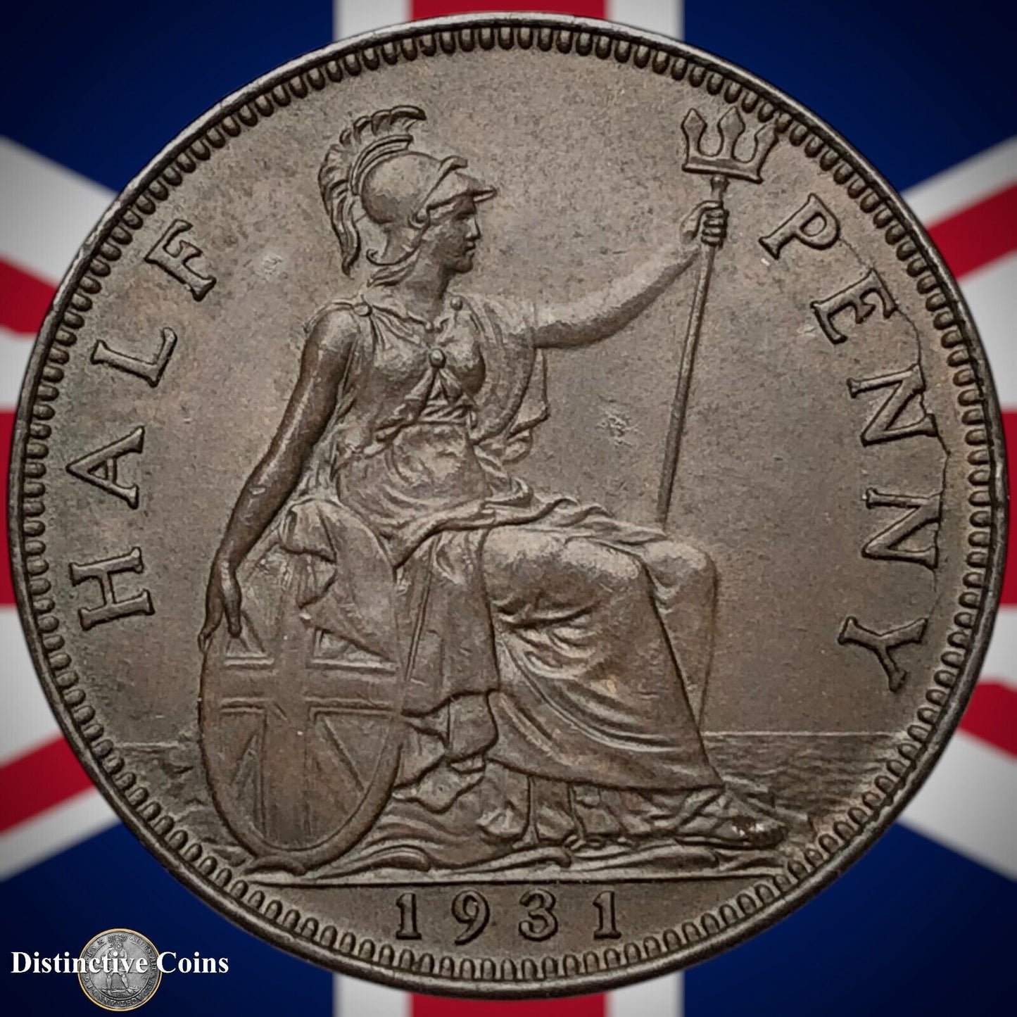 Great Britain 1931 Half Penny 1/2d GB5965