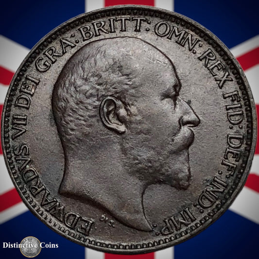 Great Britain 1902 Farthing 1/4d GB4516