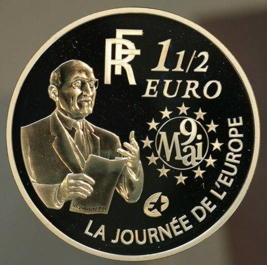France 2006 1 1/4 Euro The Journal of Europe Proof  A176