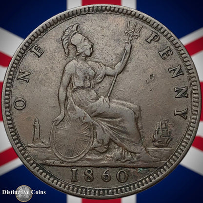 Great Britain 1860 Penny 1d GB6168