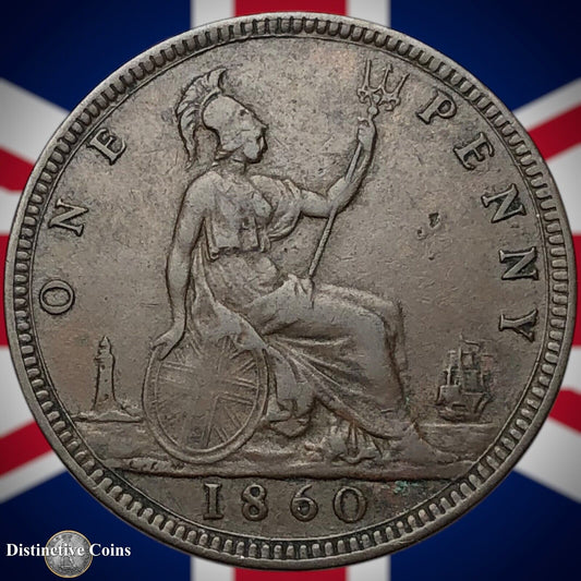 Great Britain 1860 Penny 1d GB6168