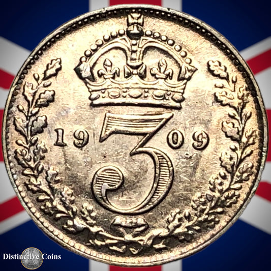 Great Britain 1909 Three Pence GB2126