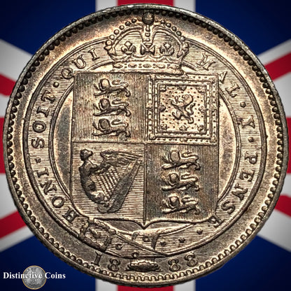 Great Britain 1888/7 British One Shilling GB0533
