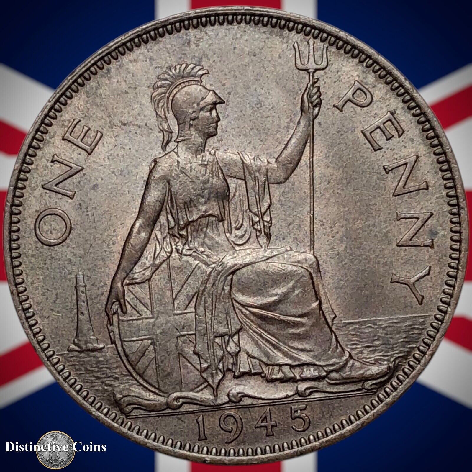 Great Britain 1945 Penny 1d GB7274