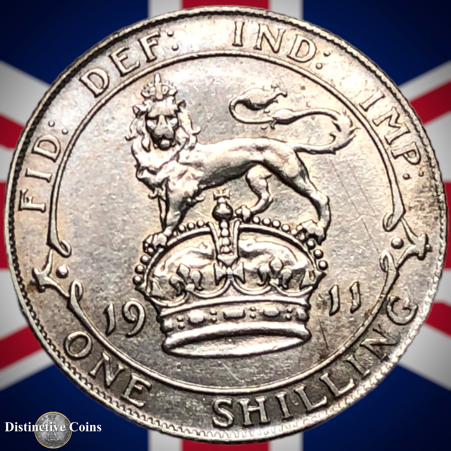 Great Britain 1911 One Shilling GB0904