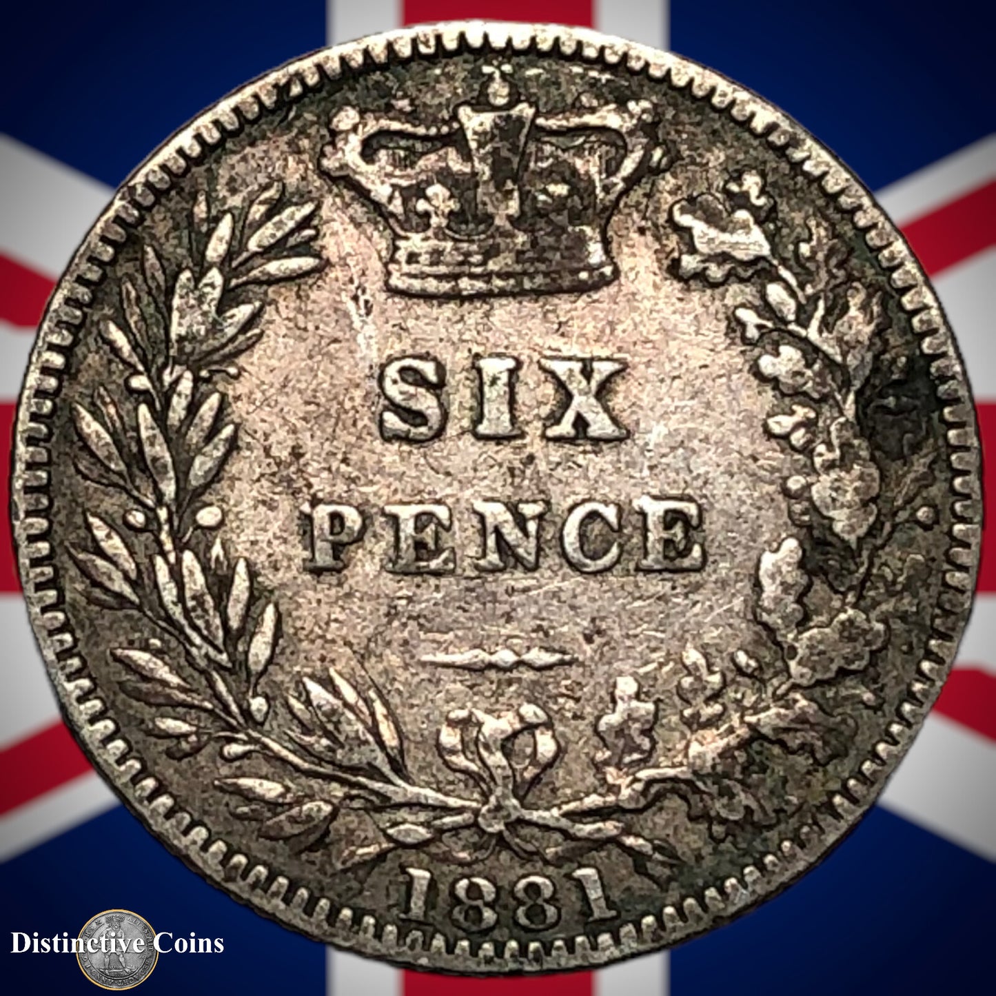 Great Britain 1881 Six Pence GB2617