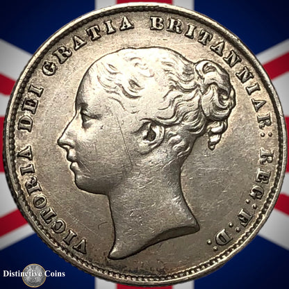 Great Britain 1859 British One Shilling GB0249