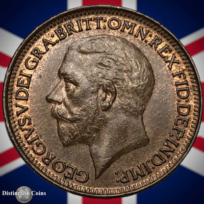 Great Britain 1928 Farthing 1/4d GB4865