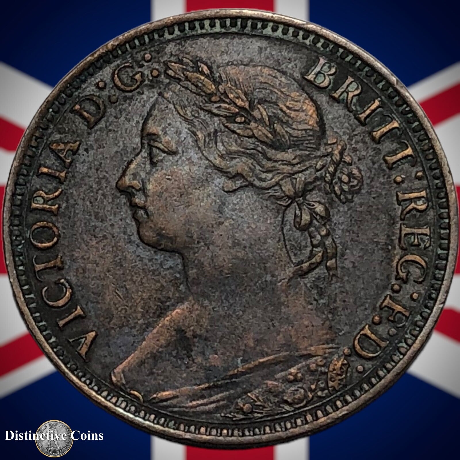 Great Britain 1881 H Farthing 1/4d GB3921