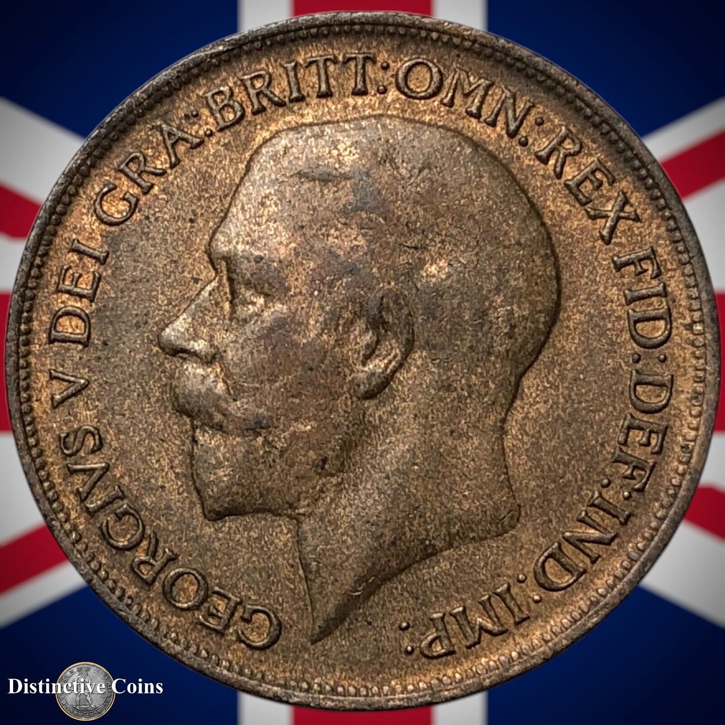 Great Britain 1918 Penny 1d GB6868