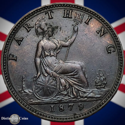 Great Britain 1879 Farthing 1/4d GB3830